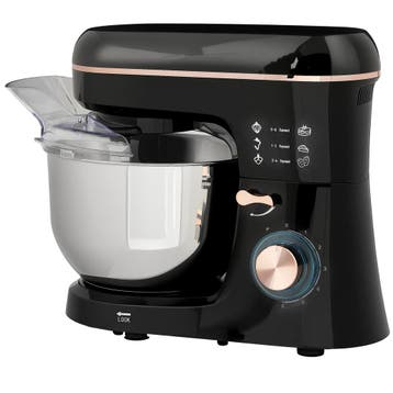TRUUSK Keukenmachine 5,5L RVS Kom 1400W - 6+P Snelheid - Met, Witgoed en Apparatuur, Verzenden, Nieuw