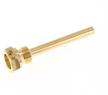 Koper Legering G 1/2 Inch Thermowell met Schroef voor 100mm, Verzenden, Nieuw