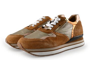 Linea Zeta Sneakers in maat 42 Cognac, Kleding | Dames, Schoenen, Overige kleuren, Verzenden, Linea Zeta, Sneakers of Gympen