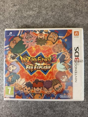 Nintendo - 3DS - Inazuma Eleven 3: Feu explosif - Videogame, Spelcomputers en Games, Nieuw