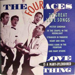 cd - The Four Aces - 20 Great Love Songs, Verzenden, Zo goed als nieuw