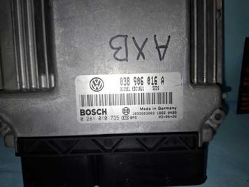 ECU MOTORCOMPUTER 1,9 TDI 038 906 016 A VOLKSWAGEN TRANSP..., Ophalen of Verzenden, Gebruikt, Volkswagen