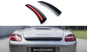 Spoiler Porsche Boxster 987 Maxton Glans Zwart, Ophalen of Verzenden, Nieuw
