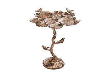 Bijzettafel voor binnen en buiten VOGELS 65 cm antiek, Ophalen of Verzenden, Nieuw