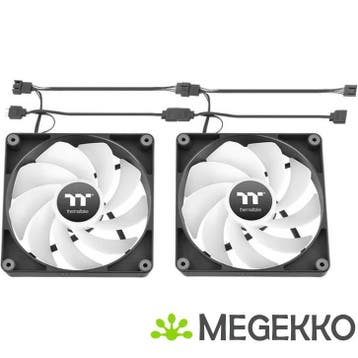 Thermaltake CT140 ARGB Sync Reverse Ventilator 14 cm Zwart 2, Verzenden, Nieuw