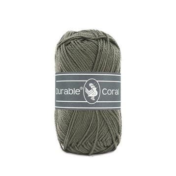 Durable Coral 389 Slate - Haakgaren / Breigaren, Ophalen of Verzenden, Nieuw, Breien of Haken, Wol of Garen