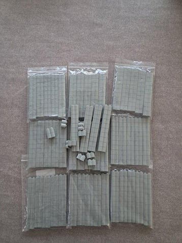 Lego Onderdelen - 500x Brick, Modified 1 x 2 with Log, Nieuw