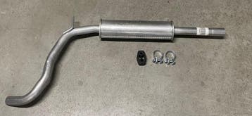 Uitlaat, Middendemper Seat Arosa, Volkswagen Lupo, Verzenden, Nieuw