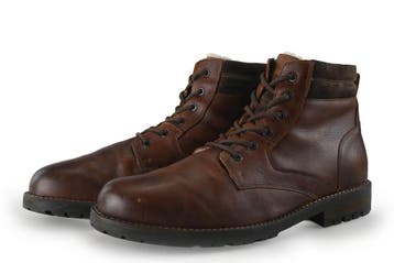 Nelson Veterboots in maat 46 Cognac, Overige kleuren, Verzenden, Boots, Zo goed als nieuw