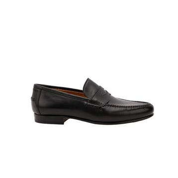 EDWARD GREEN - Size 5 UK - 39 IT - Leather Penny Loafer, Nieuw