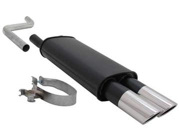 Novus sportuitlaat Vw Polo 2, Polo 3 2x90mm SR-Design, Verzenden, Nieuw
