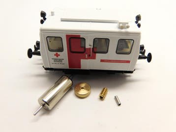 Micromotor HLI025C Liliput H0 & H0e Draisine, VT 90, VT, Hobby en Vrije tijd, Overige merken, Gelijkstroom, Verzenden, Overige typen