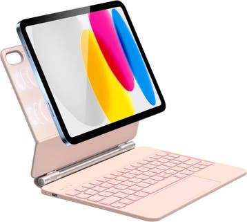 iPad 10 Toetsenbordhoes Roze | Retourdeal 34% Korting, Computers en Software, 10 inch, Bescherming voor- en achterkant, Ophalen of Verzenden
