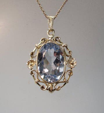 Zonder minimumprijs - Hanger Zilver - 15.00ct. tw. Spinel -