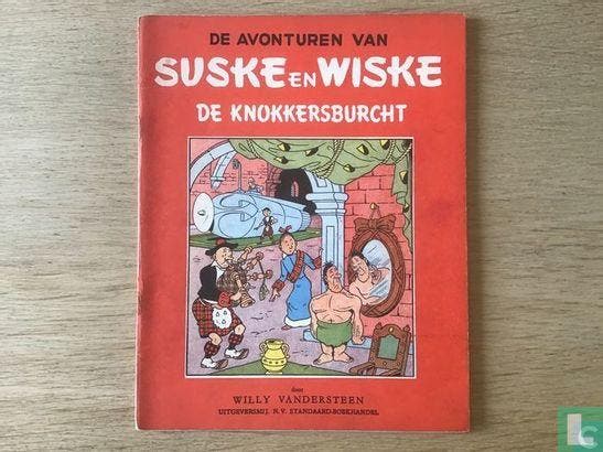 Suske en Wiske - De knokkersburcht - 1954, Boeken, Stripboeken, Gelezen, Eén stripboek, Verzenden
