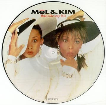 vinyl picture / shape - Mel &amp; Kim - Thats The Way It Is, Cd's en Dvd's, Vinyl | Pop, Verzenden, Zo goed als nieuw