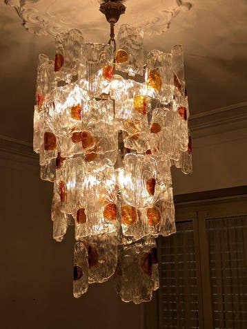 Murano - Toni Zuccheri, Attri. - Kroonluchter - 5504 - Glas