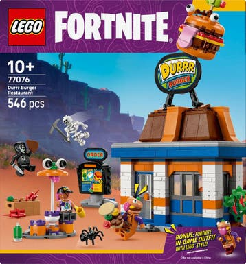 LEGO® Fortnite® Durrr Burger Restaurant - 77076, Ophalen of Verzenden, Nieuw, Lego