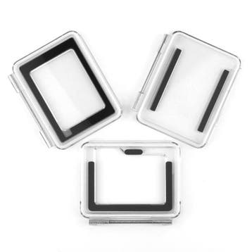 Backdoor / Achterdeur Set (3 Stuks) voor GoPro HERO4 / HERO3, Verzenden, Zo goed als nieuw