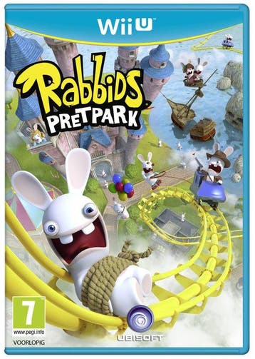 Rabbids Pretpark (Nintendo WiiU tweedehands game), Ophalen of Verzenden, Zo goed als nieuw