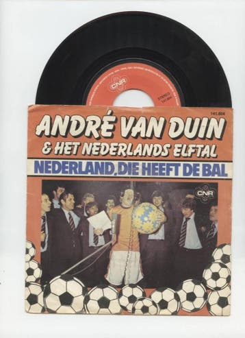 André van Duin & Het Nederlands Elftal – Nederland, Die Heef, Cd's en Dvd's, Vinyl Singles, Ophalen of Verzenden, Nieuw in verpakking