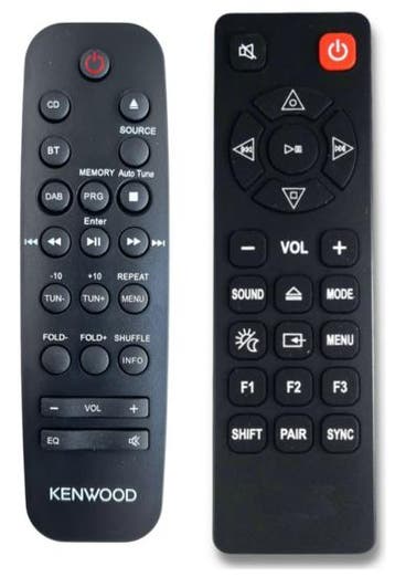 Kenwood M-817DAB-W / M-817DAB-B / M-819DAB afstandsbediening, Verzenden, Nieuw