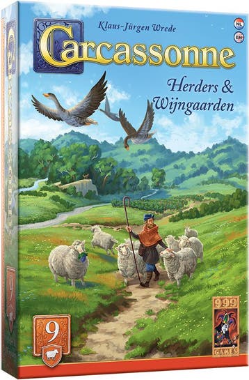 Carcassonne - Herders & Wijngaarden Uitbreiding #9 (2025) |, Verzenden, Nieuw