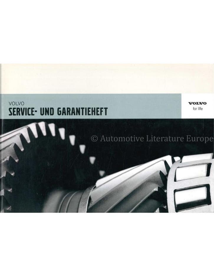2005 VOLVO GARANTIE & SERVICEBOEKJE DUITS, Auto diversen, Handleidingen en Instructieboekjes