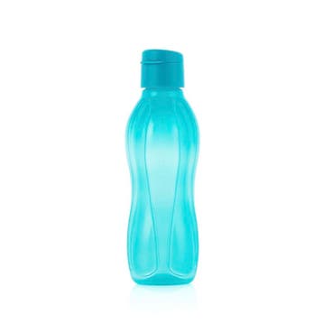 Tupperware Ecofles Drinkfles flesje fles Plus 500 ml Blauw, Ophalen of Verzenden, Nieuw, Blauw