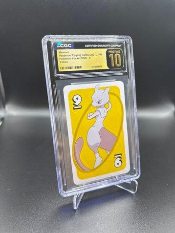 Pokémon - 1 Graded card - Mewtwo 9 Pokemon Pocket Uno - CGC, Nieuw
