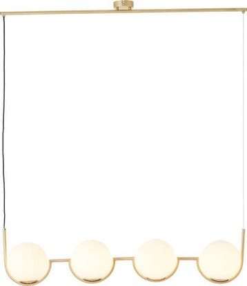 2dekans | Brilliant Hanglamp Glint - 4 Lampen - 120 x 107 x, Huis en Inrichting, Ophalen of Verzenden, Zo goed als nieuw
