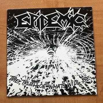 Epidemic - The Truth Of What Will Be - Vinylplaat - 1989, Nieuw in verpakking