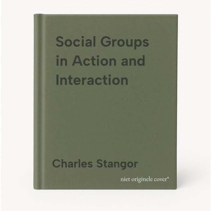 Social Groups in Action and Interaction - Charles Stangor, Boeken, Taal | Engels, Gelezen, Verzenden
