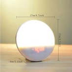 Sunrise Wake-Up Light Wekker – FM Radi en Nachtlamp LED Klok, Verzenden, Nieuw
