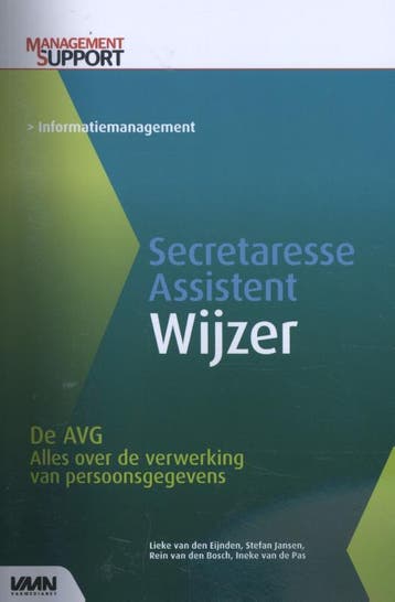 De Avg Alles Over De Verwerking Van Persoonsgegevens | Nieuw, Ophalen of Verzenden, Nieuw, Lieke Eijnden; Stefan Janssen; Rein Bosch; Ineke Pas