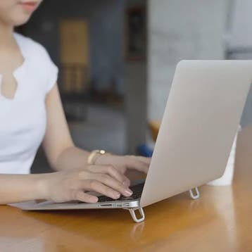 Set van 2 Laptopstandaards: Ergonomisch Werken & Verbeterde, Computers en Software, Verzenden, Nieuw