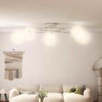 vidaXL Plafondlamp met gaasdraadkapjes 5xG9, Huis en Inrichting, Lampen | Plafondlampen, Verzenden, Nieuw