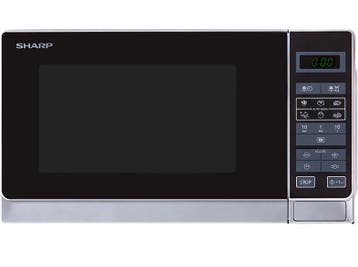 Sharp -  Magnetron 800 W - Inhoud 20 L, Witgoed en Apparatuur, Magnetrons, Minder dan 45 cm, Verzenden, Nieuw, Draaiplateau