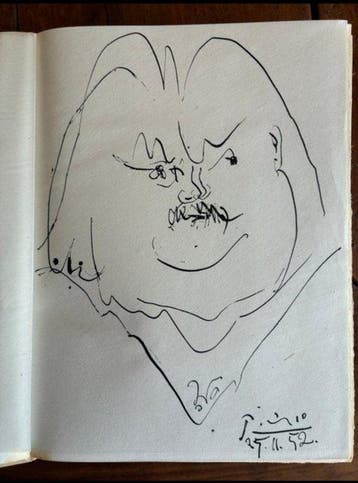 Honoré de Balzac; Pablo Picasso - Le Père Goriot [tirage de, Antiek en Kunst