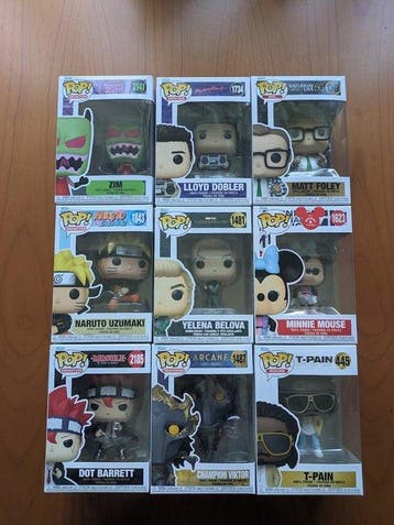 Funko - Funko Pop Mixed Lot