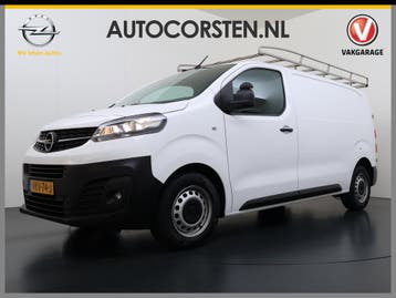 Opel Vivaro 2.0CDTI 123PK Euro 6 L2H1 3-Persoons Imperiaal T, Stof, Gebruikt, Euro 6, Wit