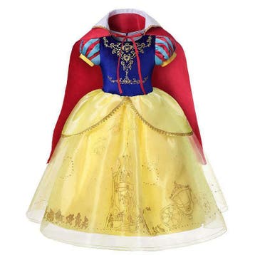 Prinsessenjurk - Sneeuwwitje jurk (4 delig), Ophalen of Verzenden, Nieuw