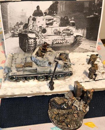 Tamiya 1:35 - Model militair voertuig (2) - cromwell inglese, Nieuw