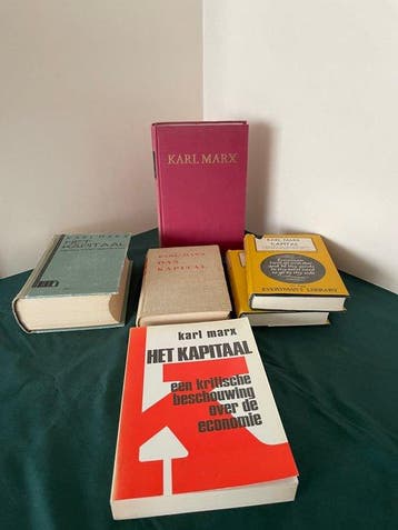 Karl Marx (1818-1883) - Het Kapitaal (4 edities, o.a. de