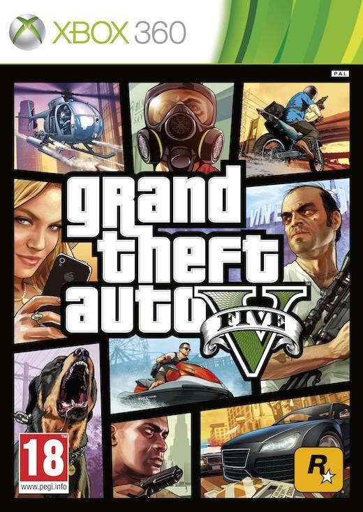 Grand Theft Auto 5 (GTA V) (Xbox 360), Spelcomputers en Games, Games | Xbox 360, Gebruikt, Vanaf 12 jaar, Verzenden
