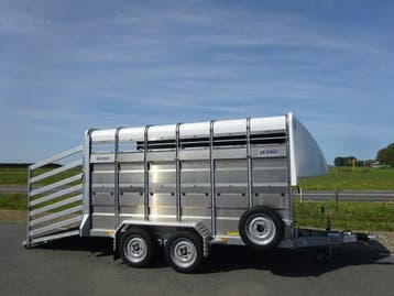 M-Tec LV 12x62 afm. 361x185x189cm 3500kg DIRECT LEVERBAAR, Ophalen, Nieuw, Aluminium, Overige typen