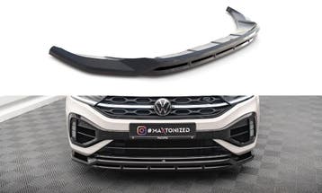 Voorspoiler V.1 Volkswagen T-Roc R FL Maxton Glans Zwart, Ophalen of Verzenden, Nieuw