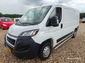 Peugeot Boxer 2.2 BlueHDi 120 L2H1 , 1e Eig , Euro 6 , Apk 8, Stof, Gebruikt, Wit, Lease