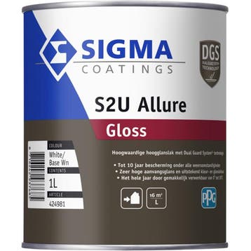 S2U Allure Gloss 1 liter, Ophalen of Verzenden, Nieuw