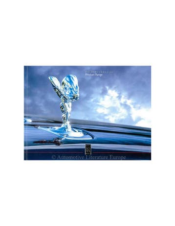 2017 ROLLS ROYCE PROGRAMMA BROCHURE ENGELS, Nieuw, Author
